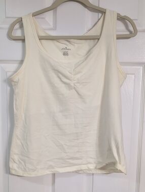 Jockey Cream Scoop-Neck Tank Top